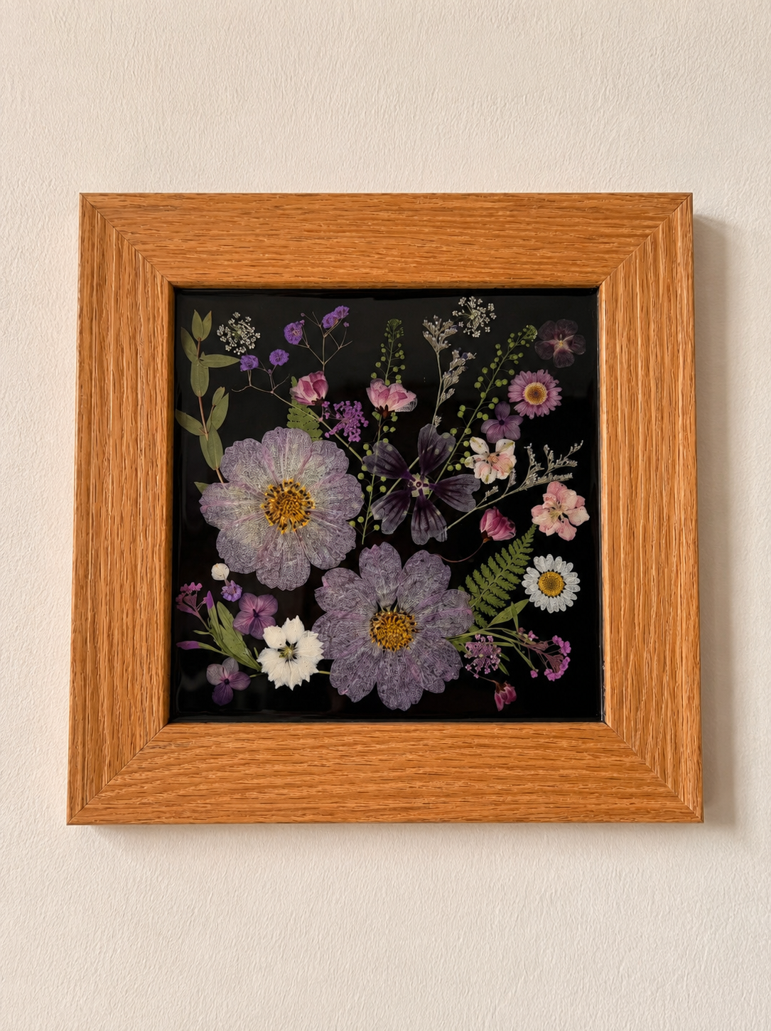 Resin Flower Wall Art