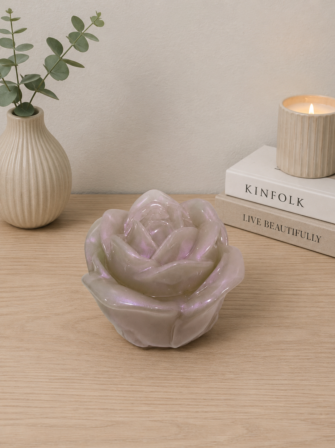 Rose Trinket Jar