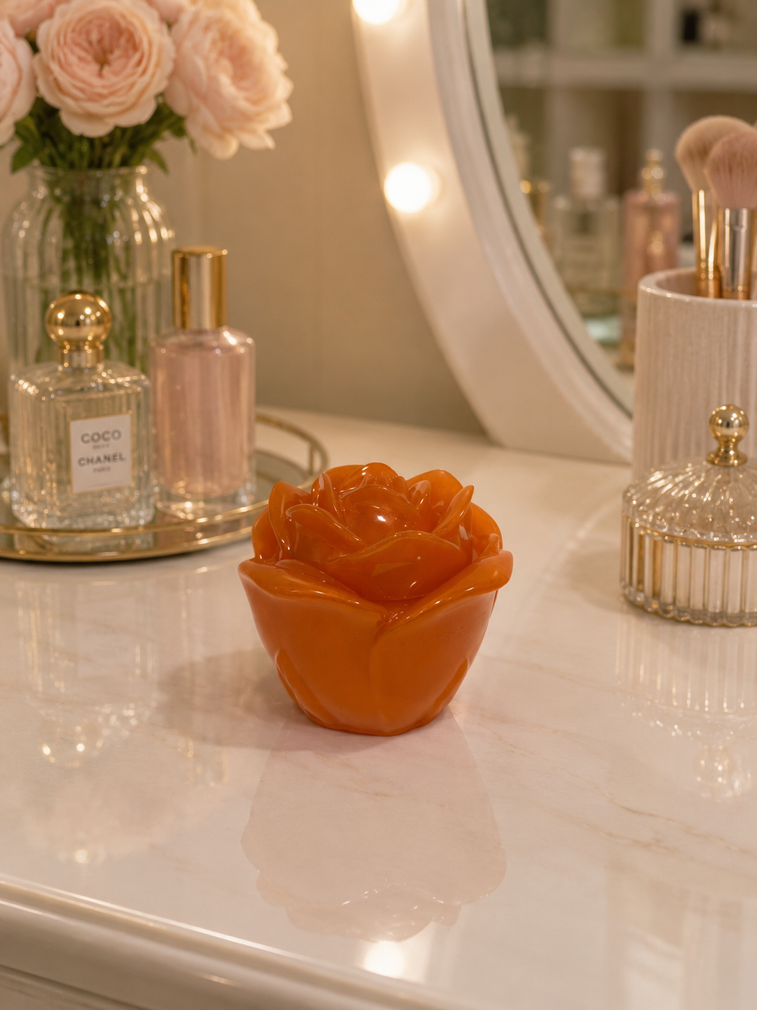 Rose Trinket Jar