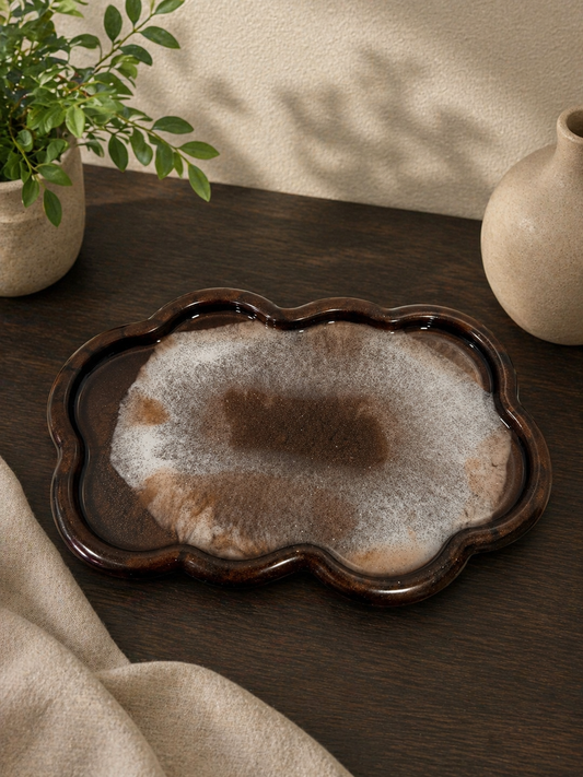 Decorative Tray - Coffee Color