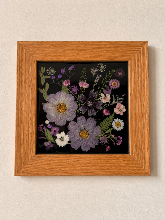 Resin Flower Wall Art