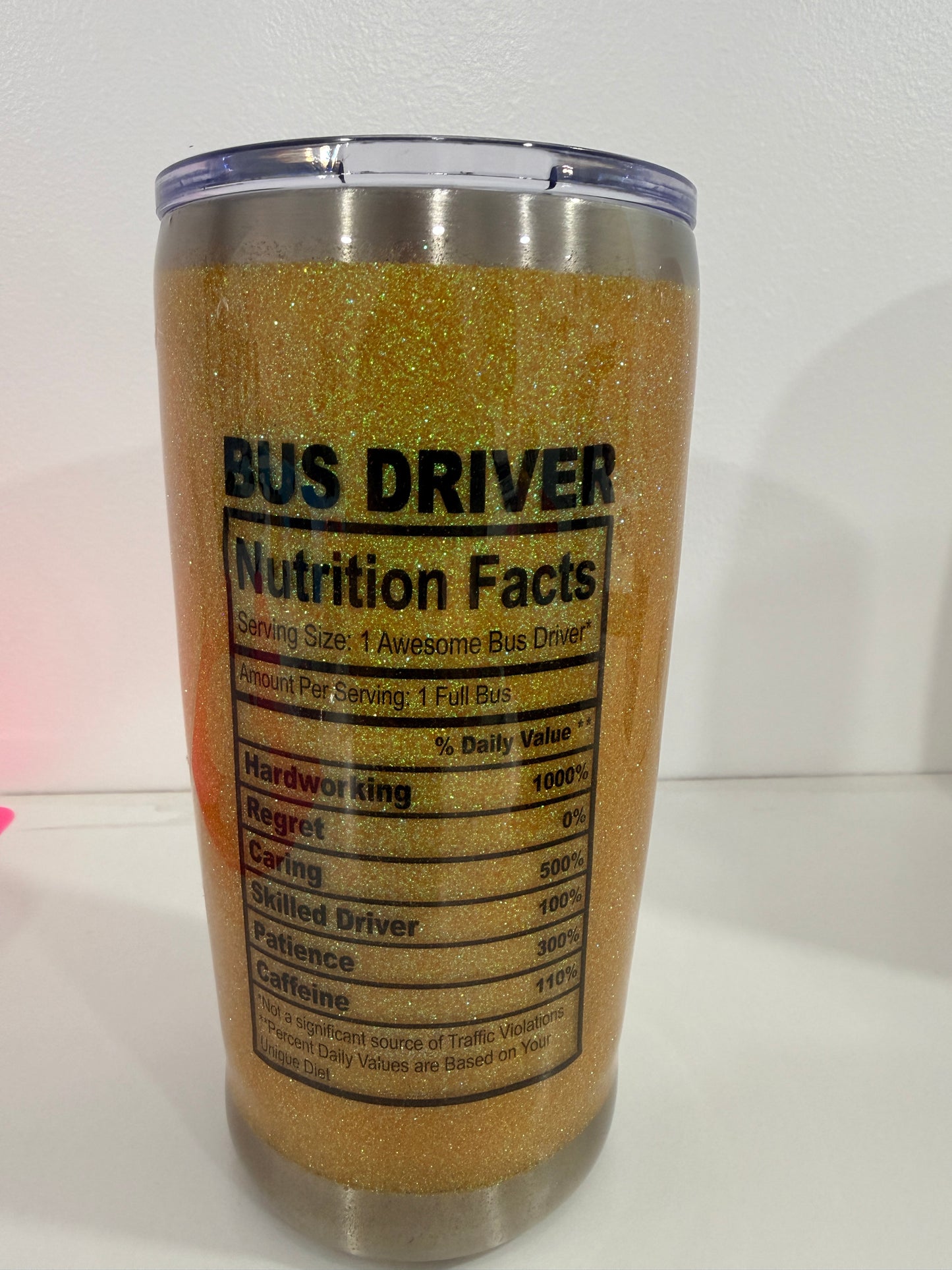 Bus Driver Stainless Steel Tumbler