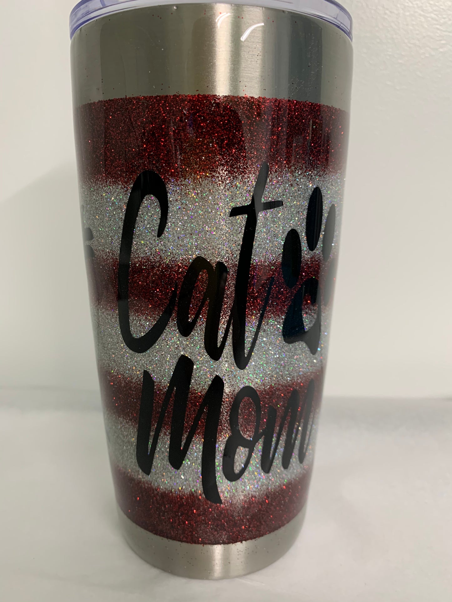 Cat Mom Stainless Steel Tumbler