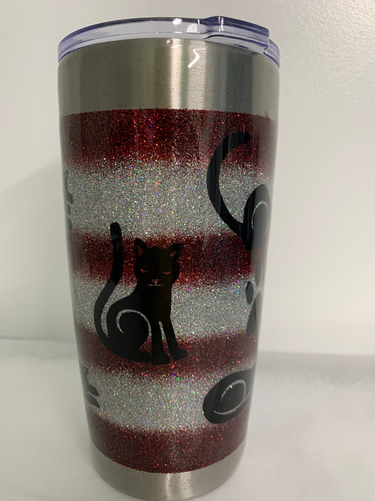 Cat Mom Stainless Steel Tumbler