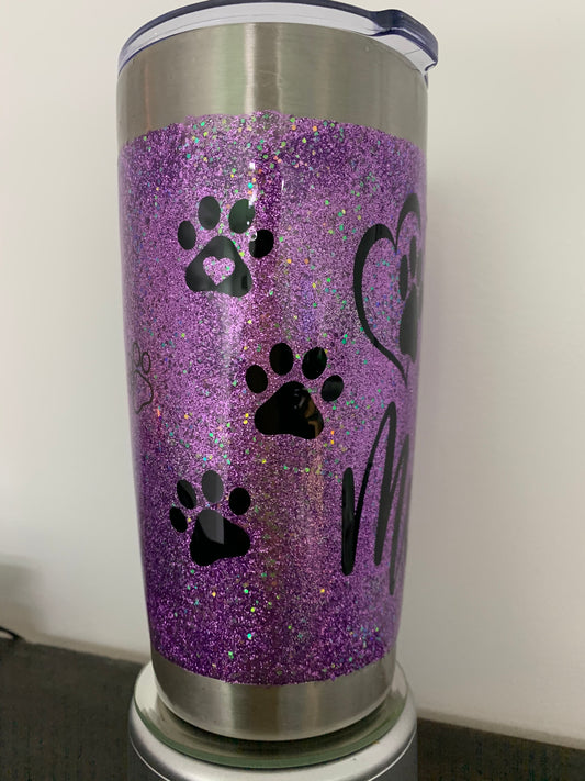 Dog Mom Stainless Steel Tumbler
