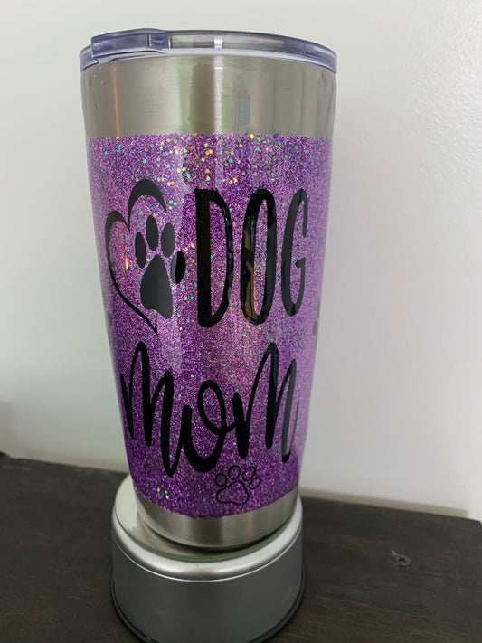Dog Mom Stainless Steel Tumbler